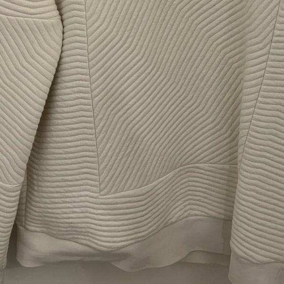 White Zara ribbed sweatshirt - Picture 6 of 6